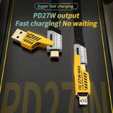4-in-1 Fast Charging Cable 100W | USB-C, Lightning & Micro USB