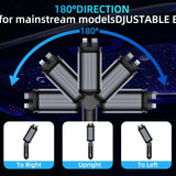 120W 4 in 1 Retractable Car Fast Charger